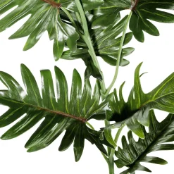 New DecoWoerner Philodendron Kunstzweig grün