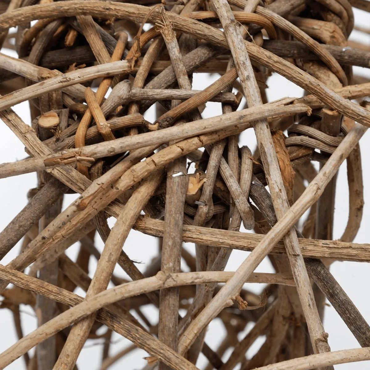 Outlet DecoWoerner Pilz Aus Rebenholz, 80 Cm braun