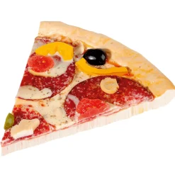 Sale DecoWoerner Pizza Ecke "Salami" Lebensmittel-Attrappe mehrfarbig