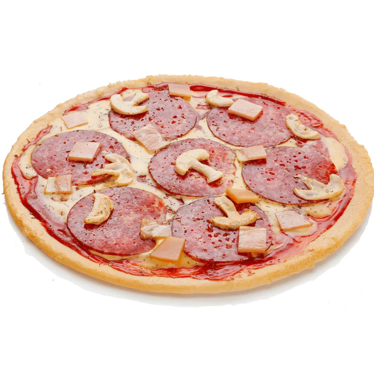 Outlet DecoWoerner Pizza Speciale Mit Salami, Schinken Und Champignons 25 Cm Ø rot