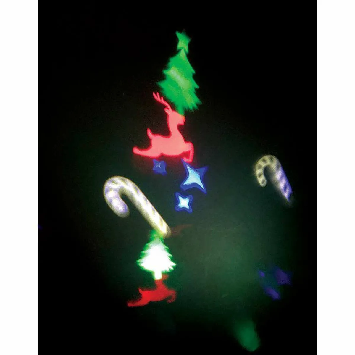 Outlet DecoWoerner Projektor Lampe Xmas E27, Für Innen mehrfarbig