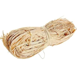 Outlet DecoWoerner Raphia-Bast, 50 G, Natur Beige