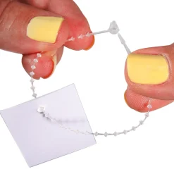 Outlet DecoWoerner Rasterschlaufen 17,5cm Lang, 5000 Stück weiß