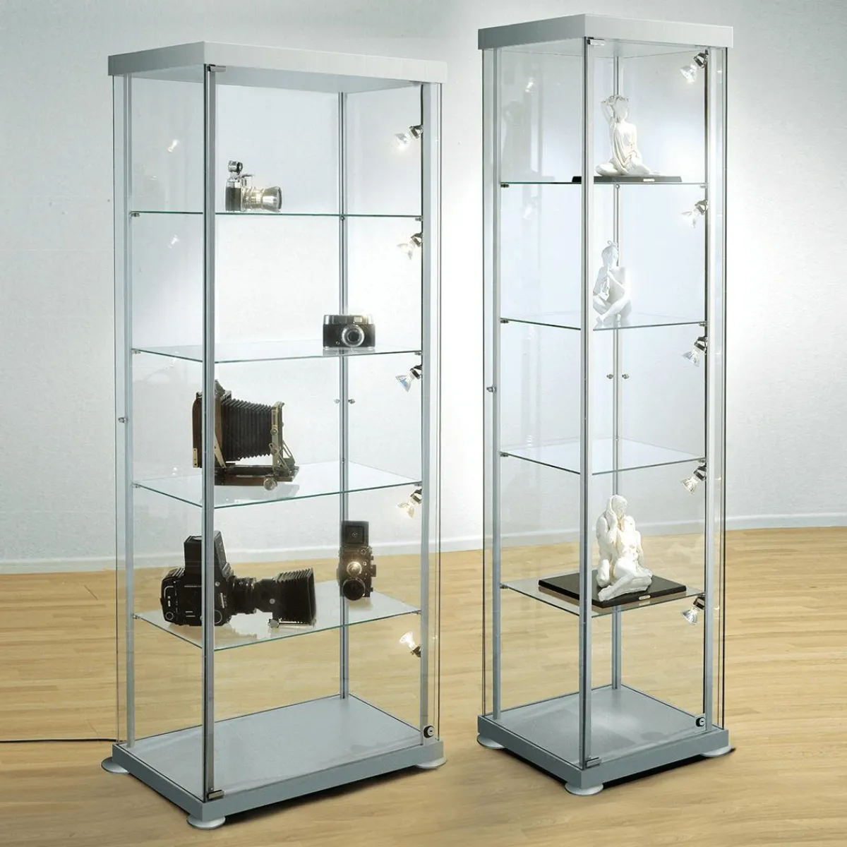 Hot DecoWoerner Rechteck-Vitrine, 85 Cm Breit transparent