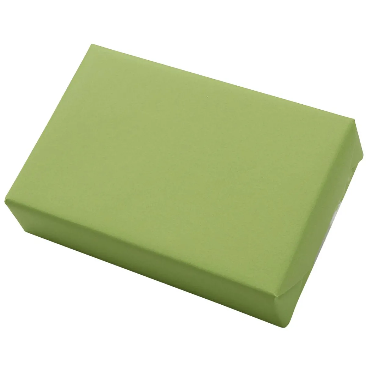Outlet DecoWoerner Recycelte Geschenkpapier-Rolle, 50m, Blass grün