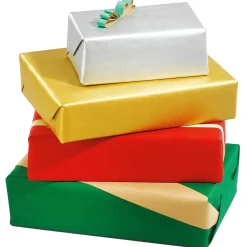 Online DecoWoerner Recycelte Geschenkpapier-Rolle, 50 M, See grün