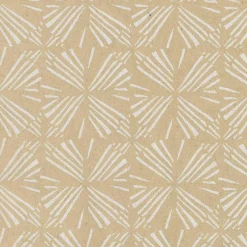 Sale DecoWoerner Recyceltes Kraftpapier Mit Weißen, Geometrischen Mustern – 50 M Geschenkpapier-Rolle braun