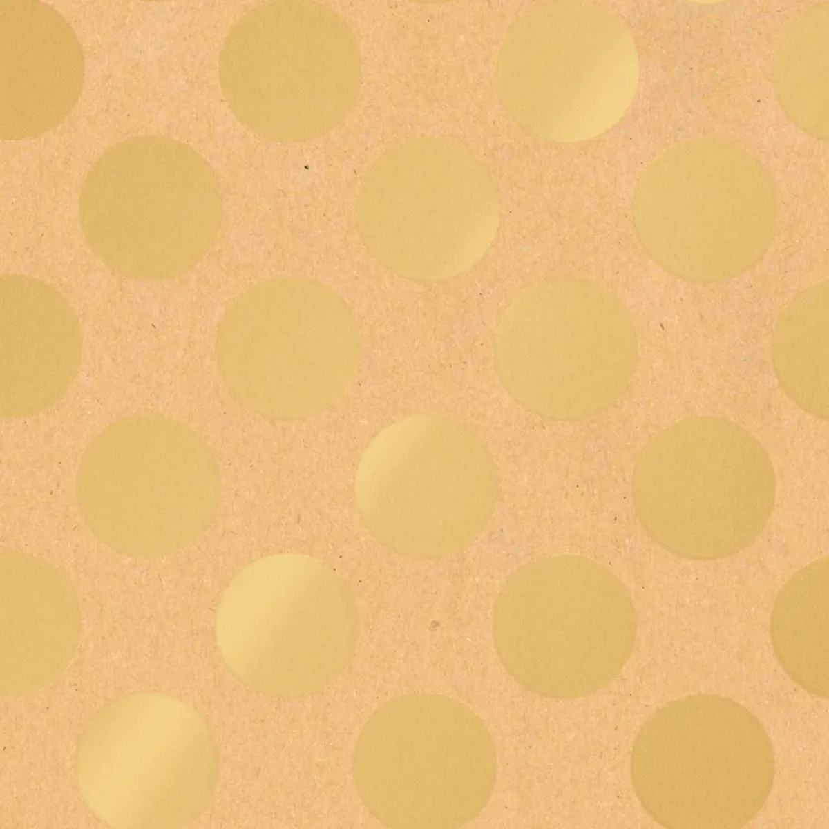 Online DecoWoerner Recyceltes Kraftpapier Mit enen Punkten – 50 M Geschenkpapier-Rolle gold