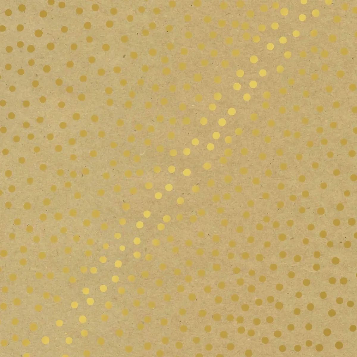 Sale DecoWoerner Recyceltes Kraftpapier Mit Kleinen, enen Punkten – 50 M Geschenkpapier-Rolle gold