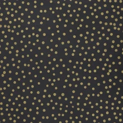 Sale DecoWoerner Recyceltes Kraftpapier Mit Goldenen Punkten, 50 Cm, 50 M schwarz