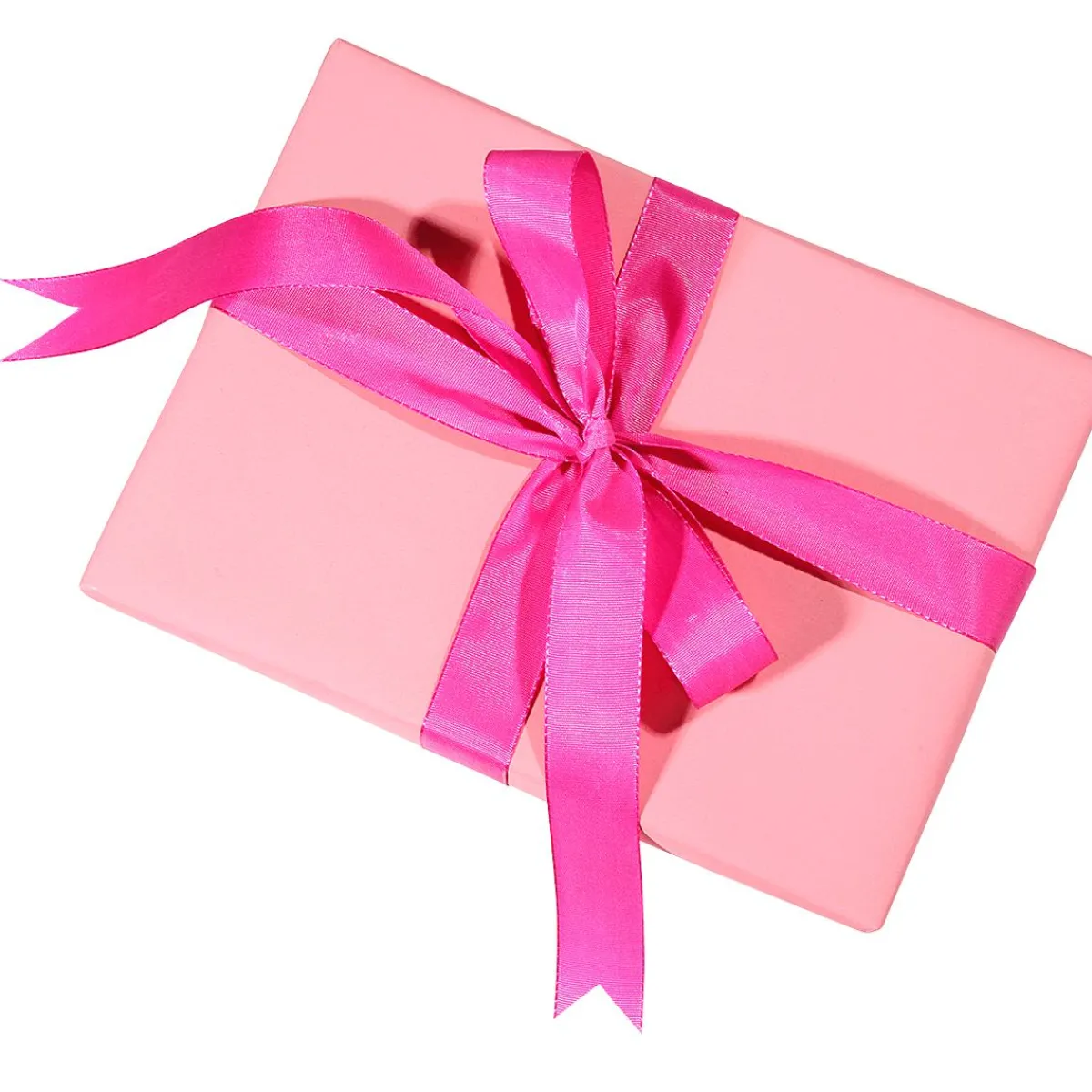 New DecoWoerner Recyceltes, Uni-Kraftpapier – 50 M Geschenkpapier-Rolle rosa