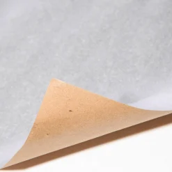 Hot DecoWoerner Recyceltes, nes Uni-Kraftpapier – 50 M Geschenkpapier-Rolle silber