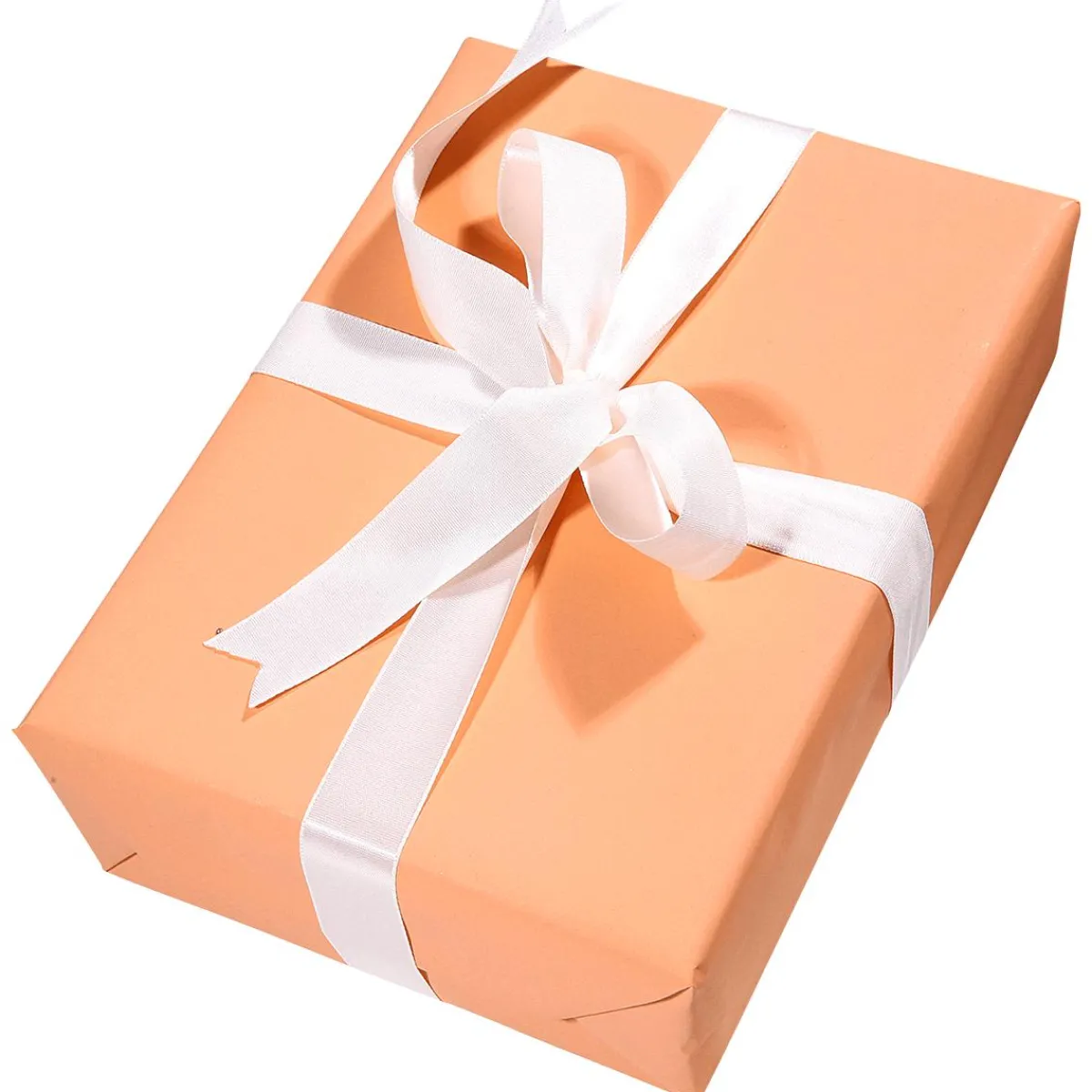 Clearance DecoWoerner Recyceltes Uni-Kraftpapier In – 50 M Geschenkpapier-Rolle orange