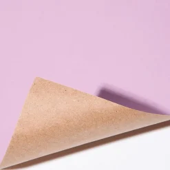 Best DecoWoerner Recyceltes Uni-Kraftpapier In Lila – 50 M Geschenkpapier-Rolle violett