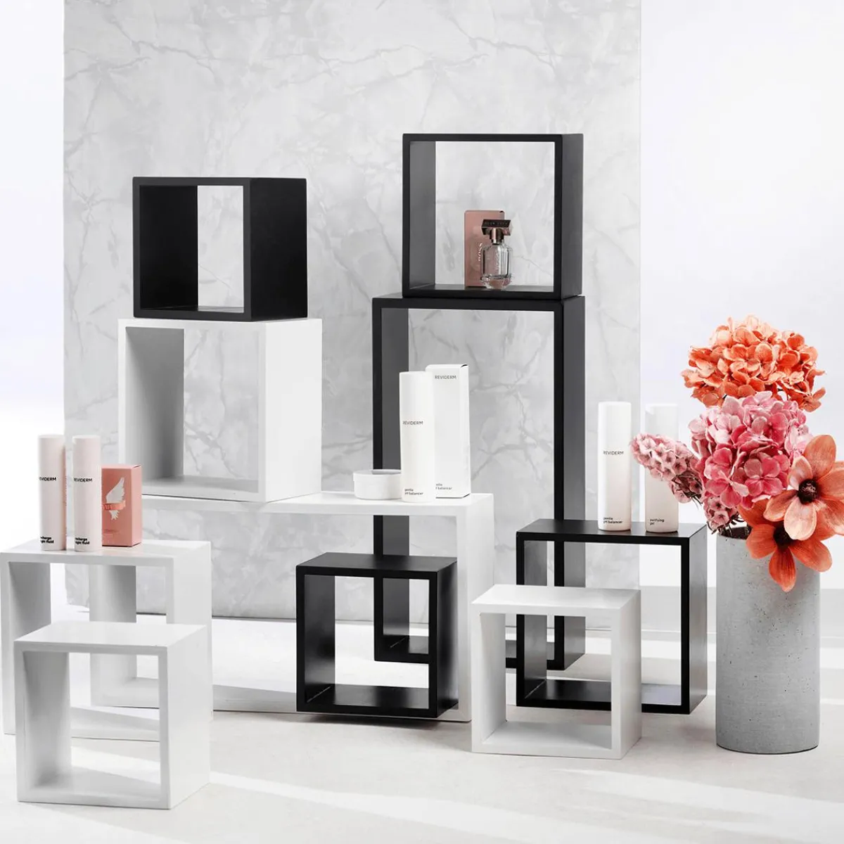 Online DecoWoerner Regal-Satz 5tlg. weiß