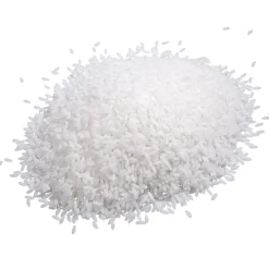 Discount DecoWoerner Reis Lebensmittel-Attrappe, 500 Gramm weiß