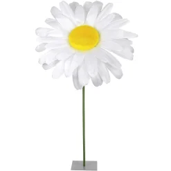 Discount DecoWoerner Riesen Gänseblümchen 170 Cm weiß