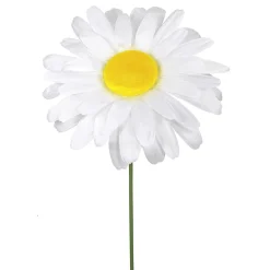 Discount DecoWoerner Riesen Gänseblümchen 170 Cm weiß