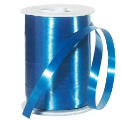 Best DecoWoerner Ringelband, 10 Mm, 250 M, blau