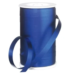 Clearance DecoWoerner Ringelband Matt, 10 Mm, 100 M, blau