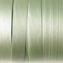Best DecoWoerner Ringelband Pastell, 10 Mm, 150 M, Salbei grün