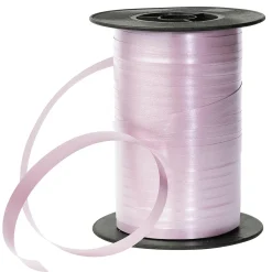 Hot DecoWoerner Ringelband Pastell, 10 Mm, 150 M, Rosé rosa