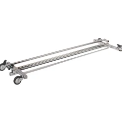 Clearance DecoWoerner Rollständer Klappbar, Fixe Höhe 150 Cm silber