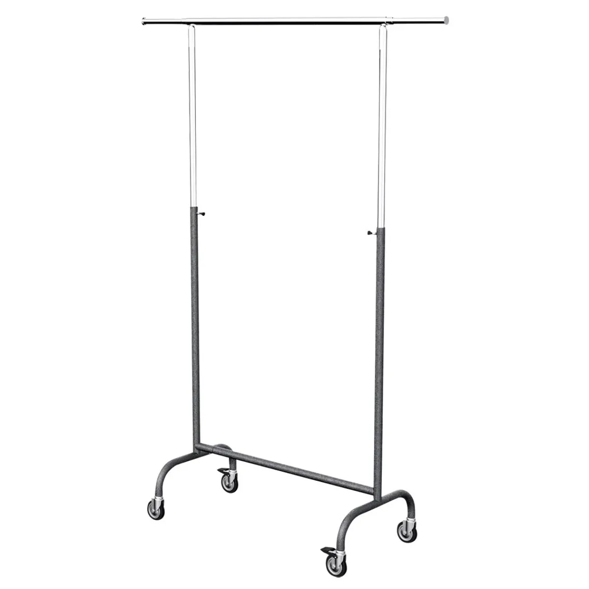 Hot DecoWoerner Rollständer "Massiv" Anthrazit, 100 Cm Breit Grau