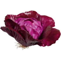 Sale DecoWoerner Rotkohl Lebensmittel-Attrappe, 13 Cm Ø violett