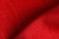 New DecoWoerner Rupfen Jute, 160 Cm Breit, rot