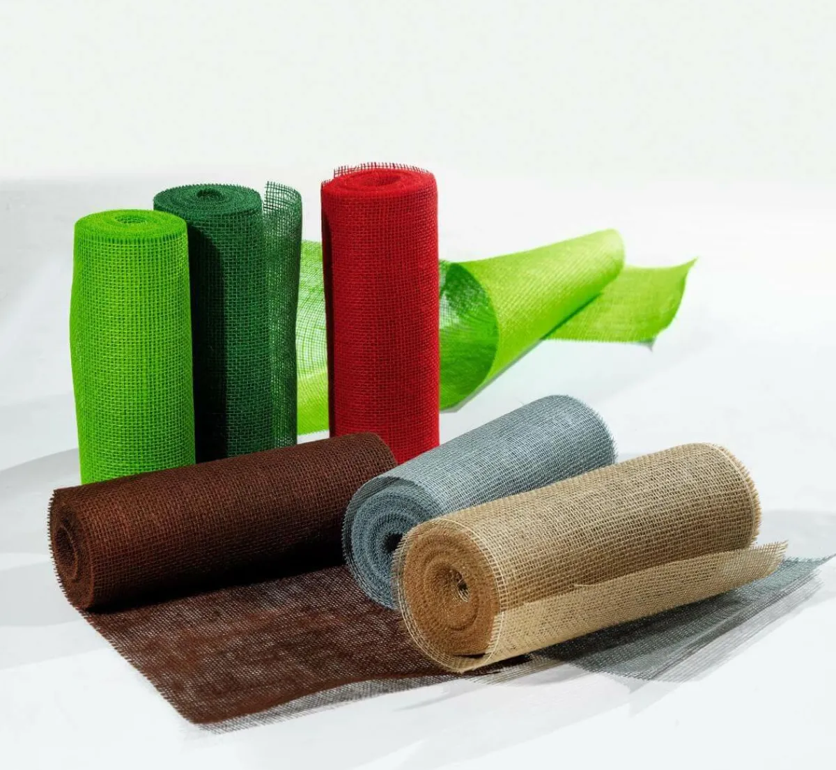 Hot DecoWoerner Rupfen Jute Tischläufer 30 Cm, 10 M, Natur braun