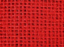 DecoWoerner Rupfen Jute Tischläufer 30 Cm, 10 M, rot