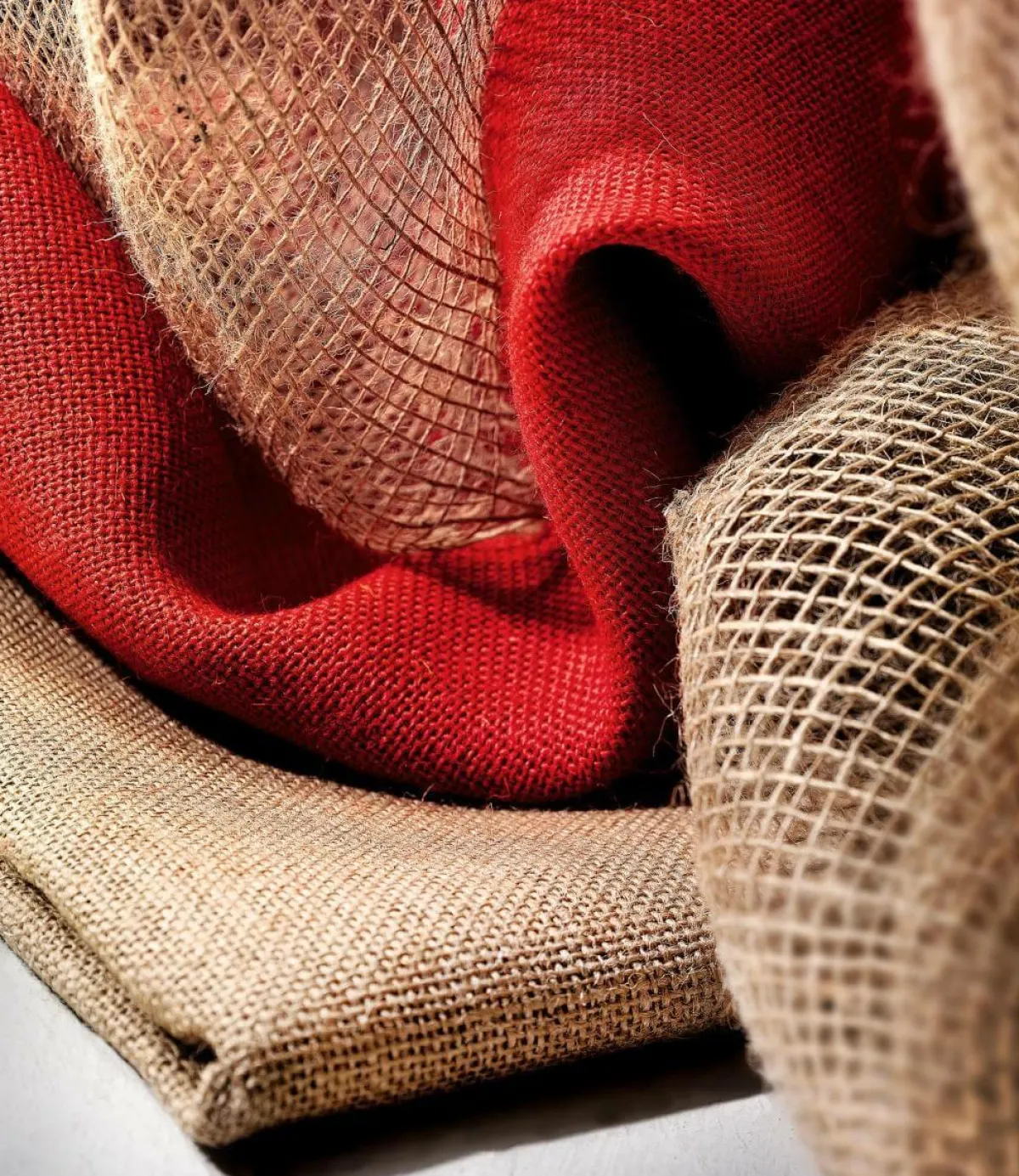 Clearance DecoWoerner Sackleinen Jute 140 Cm Breit braun