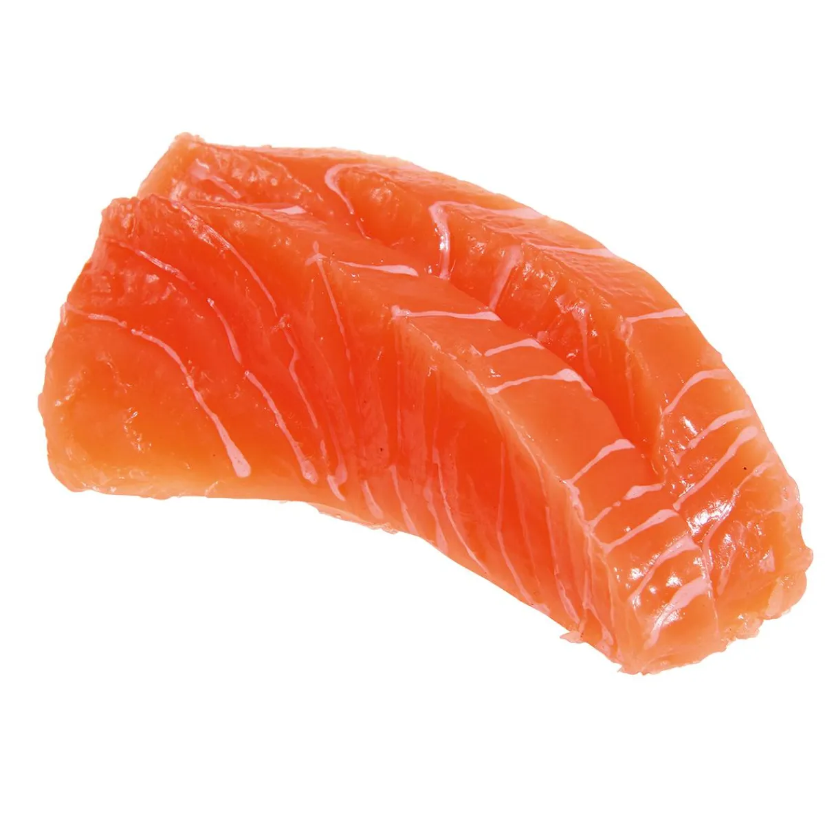 Discount DecoWoerner Sashimi Lachs Lebensmittel-Attrappe 8 Cm rot
