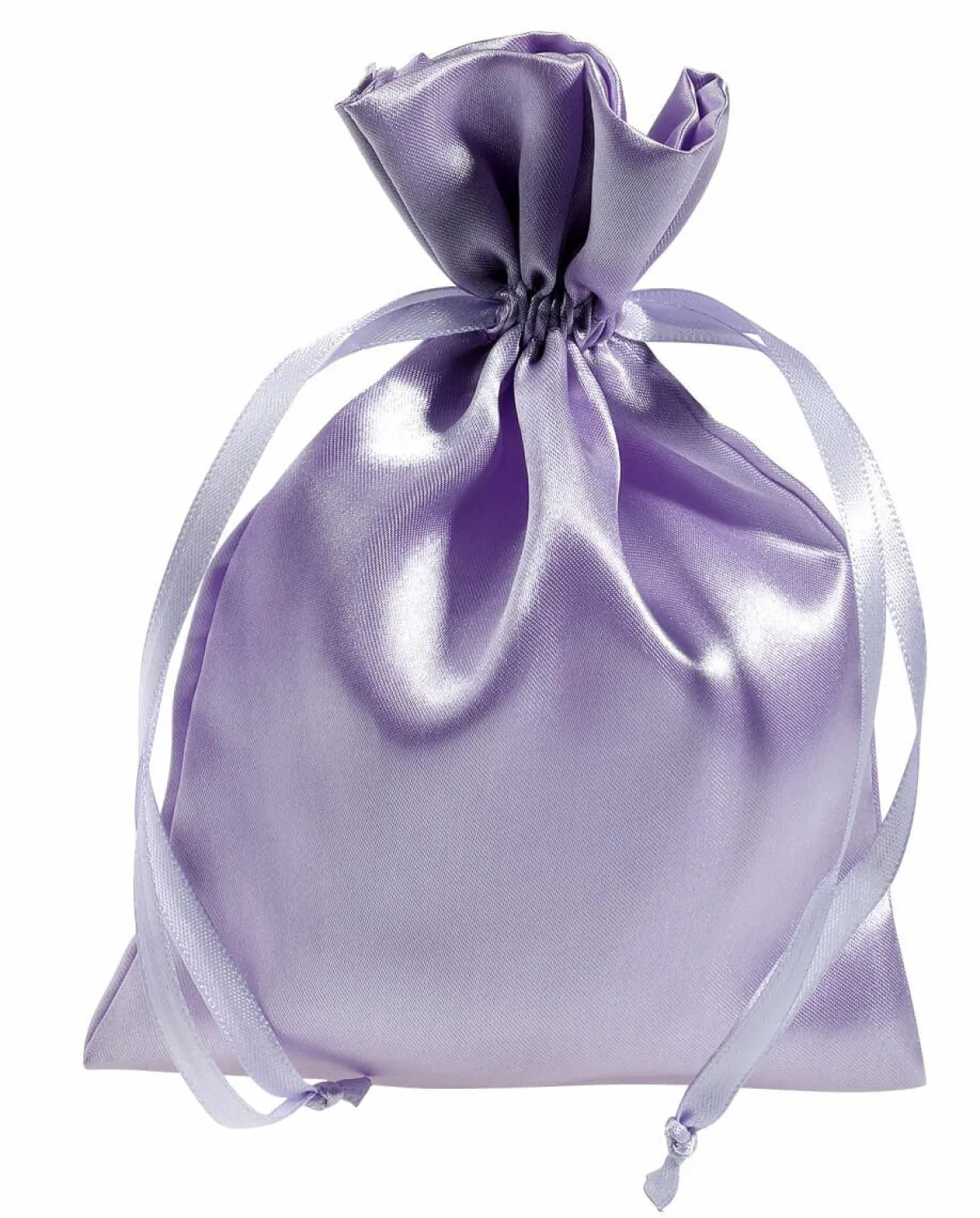 Sale DecoWoerner Satinsäckchen 18 Cm, 30 Stück, Lila violett