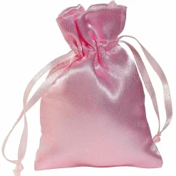 Online DecoWoerner Satinsäckchen 10 Cm, 30 Stück, rosa