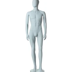 Best DecoWoerner Schaufensterpuppe Mann Solid Grey 29 Cm Breit Grau