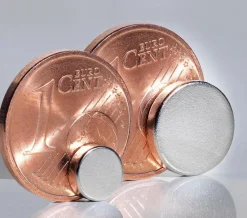 New DecoWoerner Scheibenmagnet Aus Neodym 10 Mm Ø, 50 Stück mehrfarbig