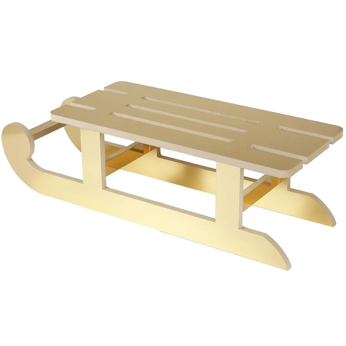 New DecoWoerner Schlitten gold