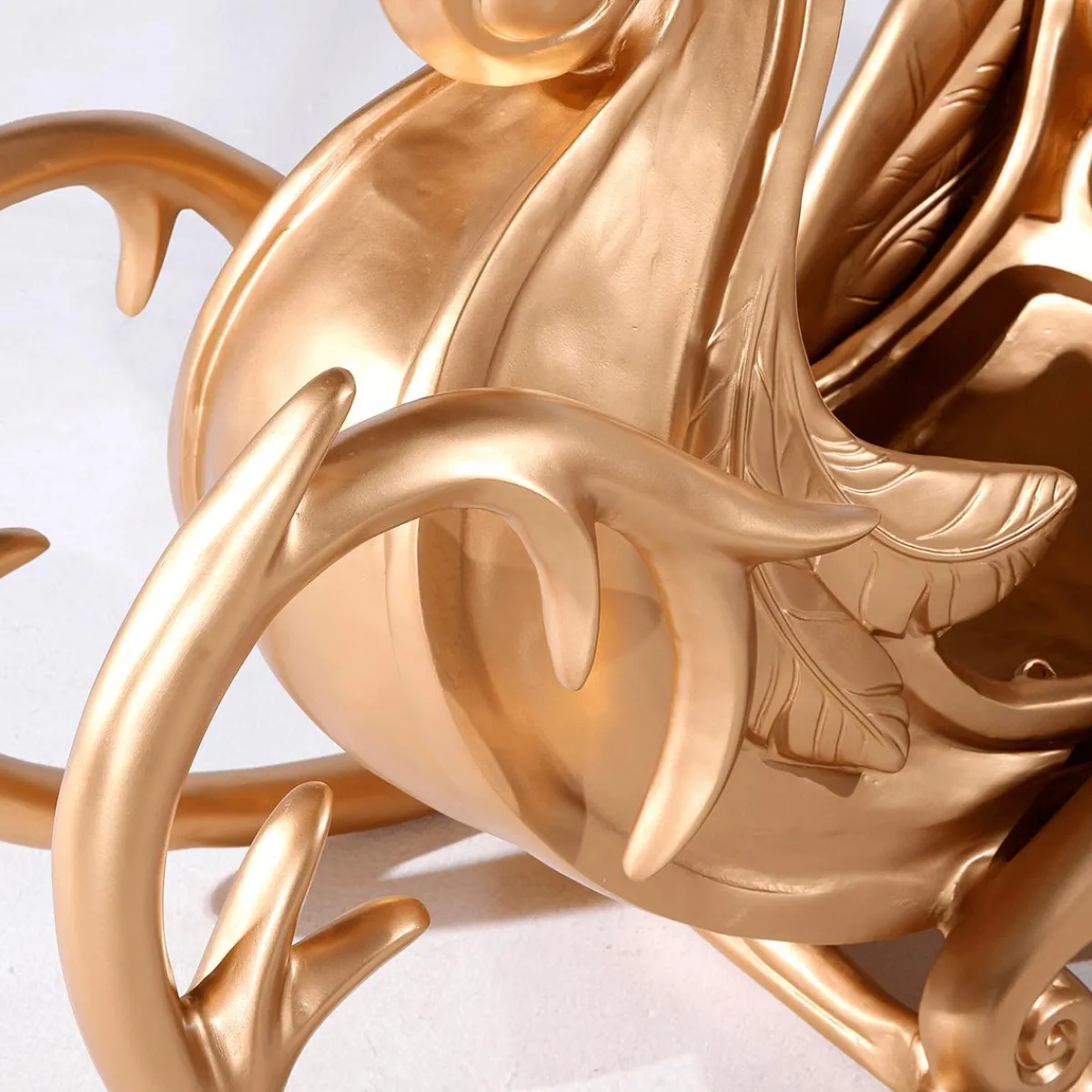 Outlet DecoWoerner Schlitten “Phantasia“ 180 Cm Lang, gold