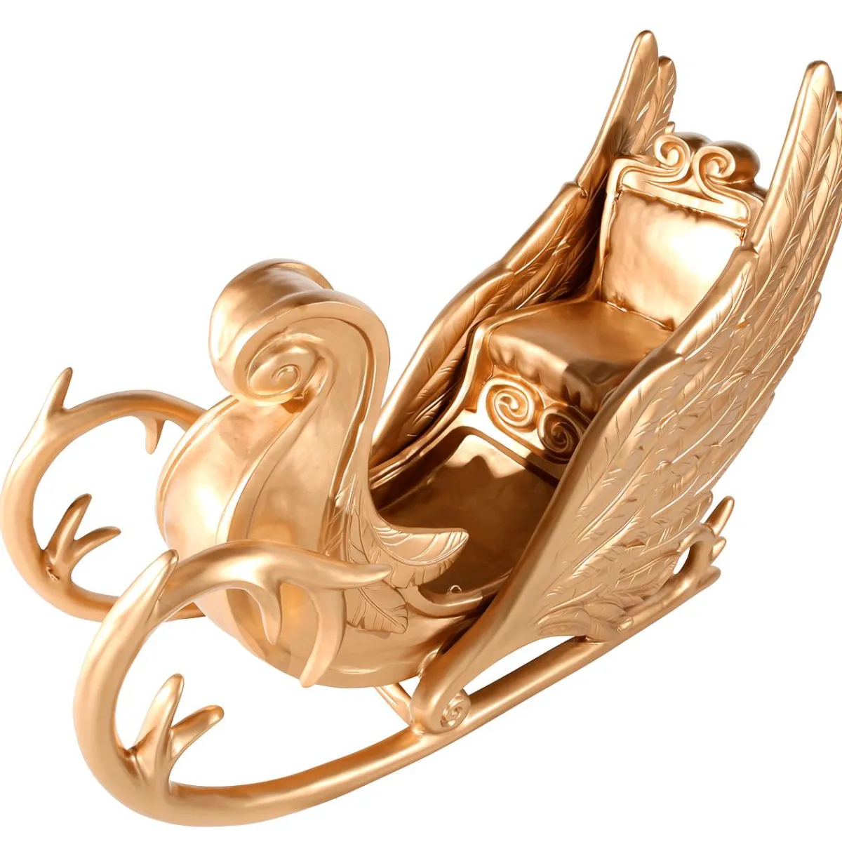 Outlet DecoWoerner Schlitten “Phantasia“ 180 Cm Lang, gold