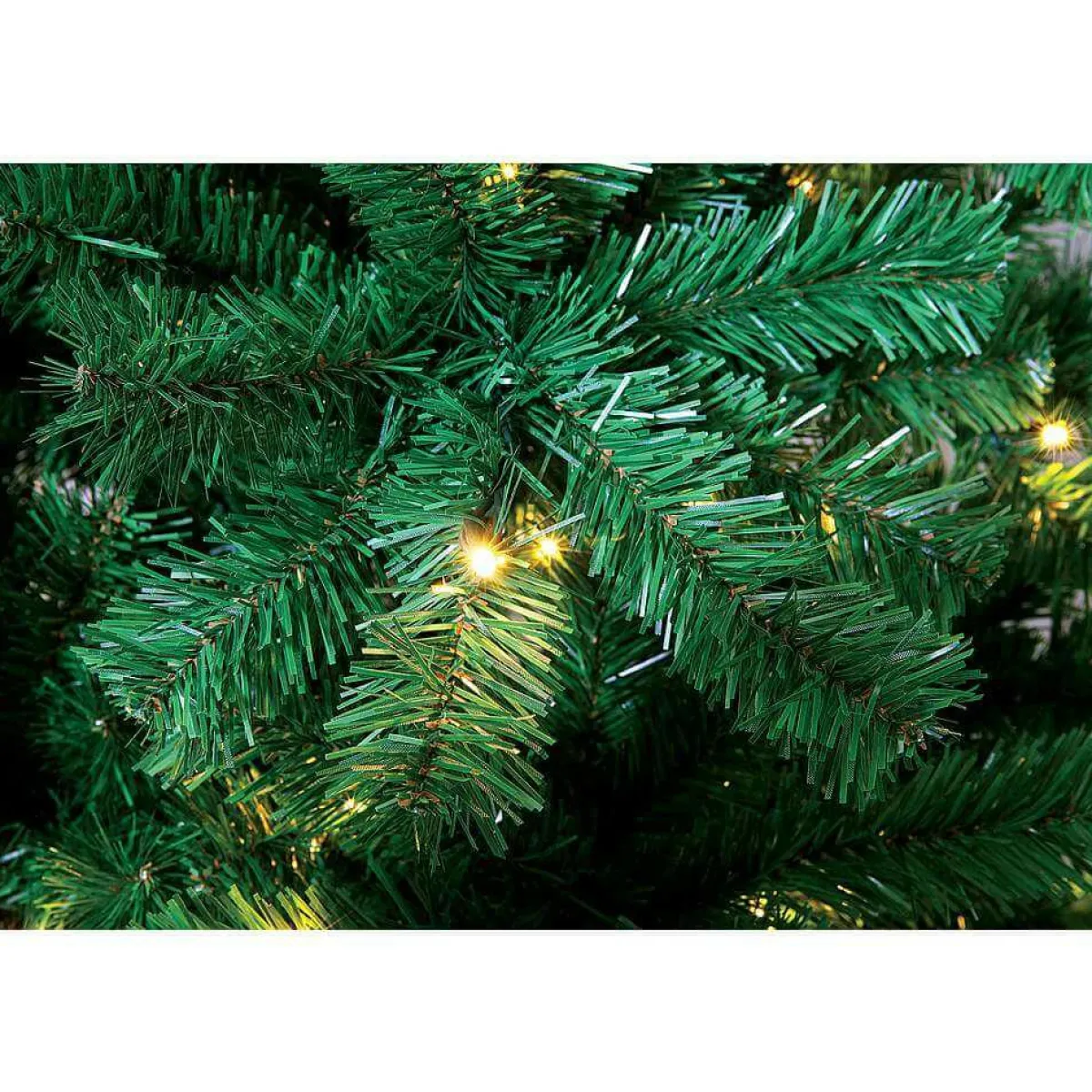 Sale DecoWoerner Schmaler, Künstlicher Weihnachtsbaum Mit LED 210 Cm grün
