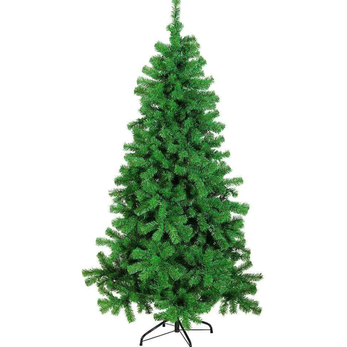 New DecoWoerner Schmaler, Künstlicher Weihnachtsbaum 150 Cm grün