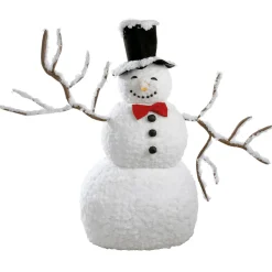 Sale DecoWoerner Schneemann, 120 Cm Hoch weiß