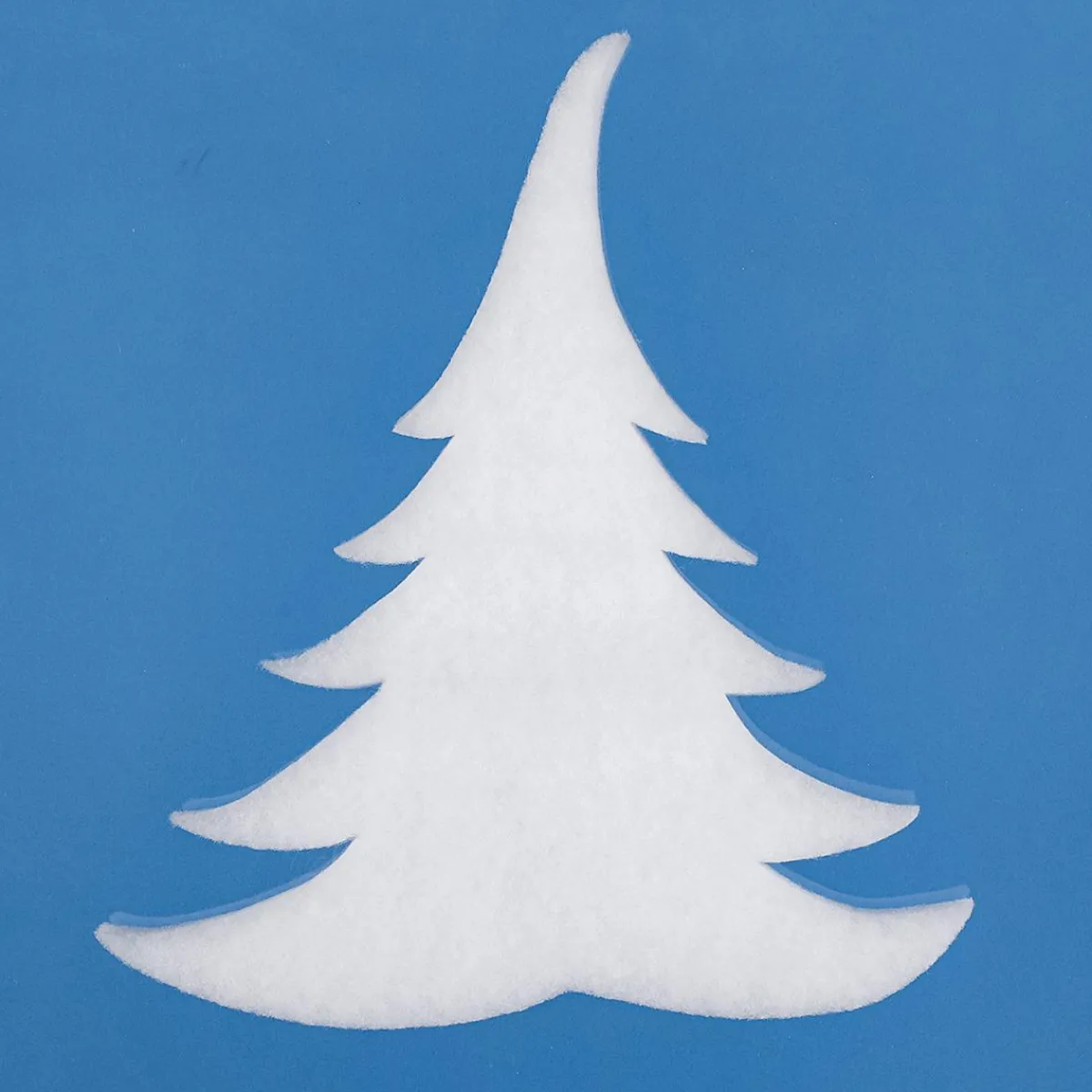 Clearance DecoWoerner Schneetannen Aus Formwatte, , 18 Cm, Schwer Entflammbar weiß