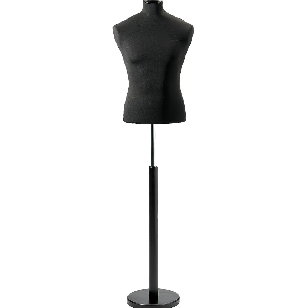 Discount DecoWoerner Schneiderpuppe Männlich, Büste 65 Cm, / schwarz