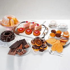 New DecoWoerner Schoko Muffin Lebensmittel-Attrappe 7 Cm Ø braun