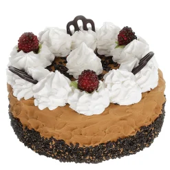 Best DecoWoerner Schokotorte Lebensmittel-Attrappe 15 Cm Ø braun