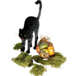 Sale DecoWoerner e Katze, 32 Cm schwarz