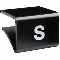 DecoWoerner e Regalbodenaufstecker Größe S schwarz